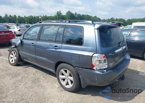 2006 Toyota Highlander Hybrid V6 z USA, uszkodzony, nr VIN JTEEW21A760012738